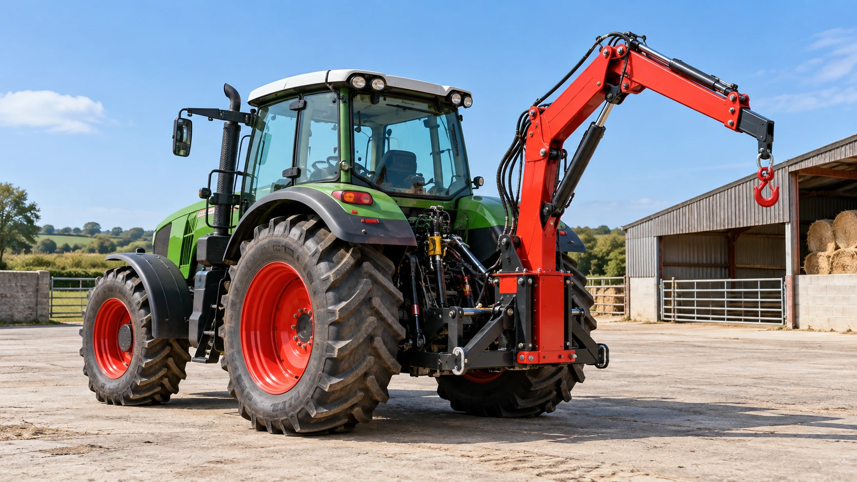 Tractor Crane Attachments equipment
