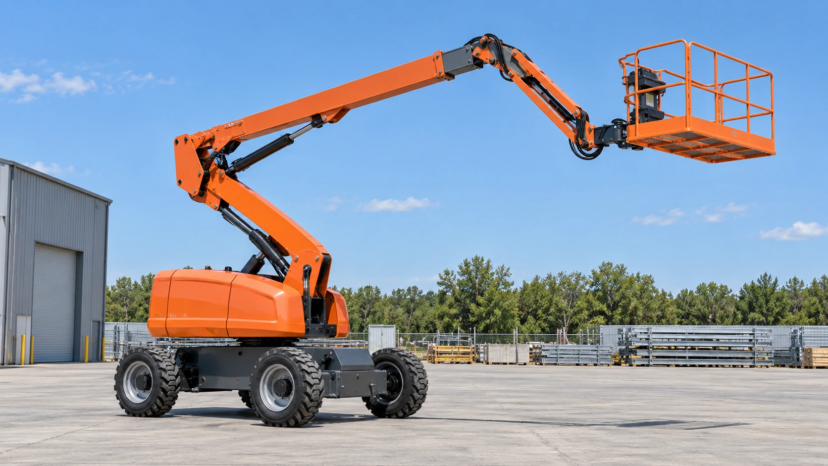 Articulated Boom Platform equipment