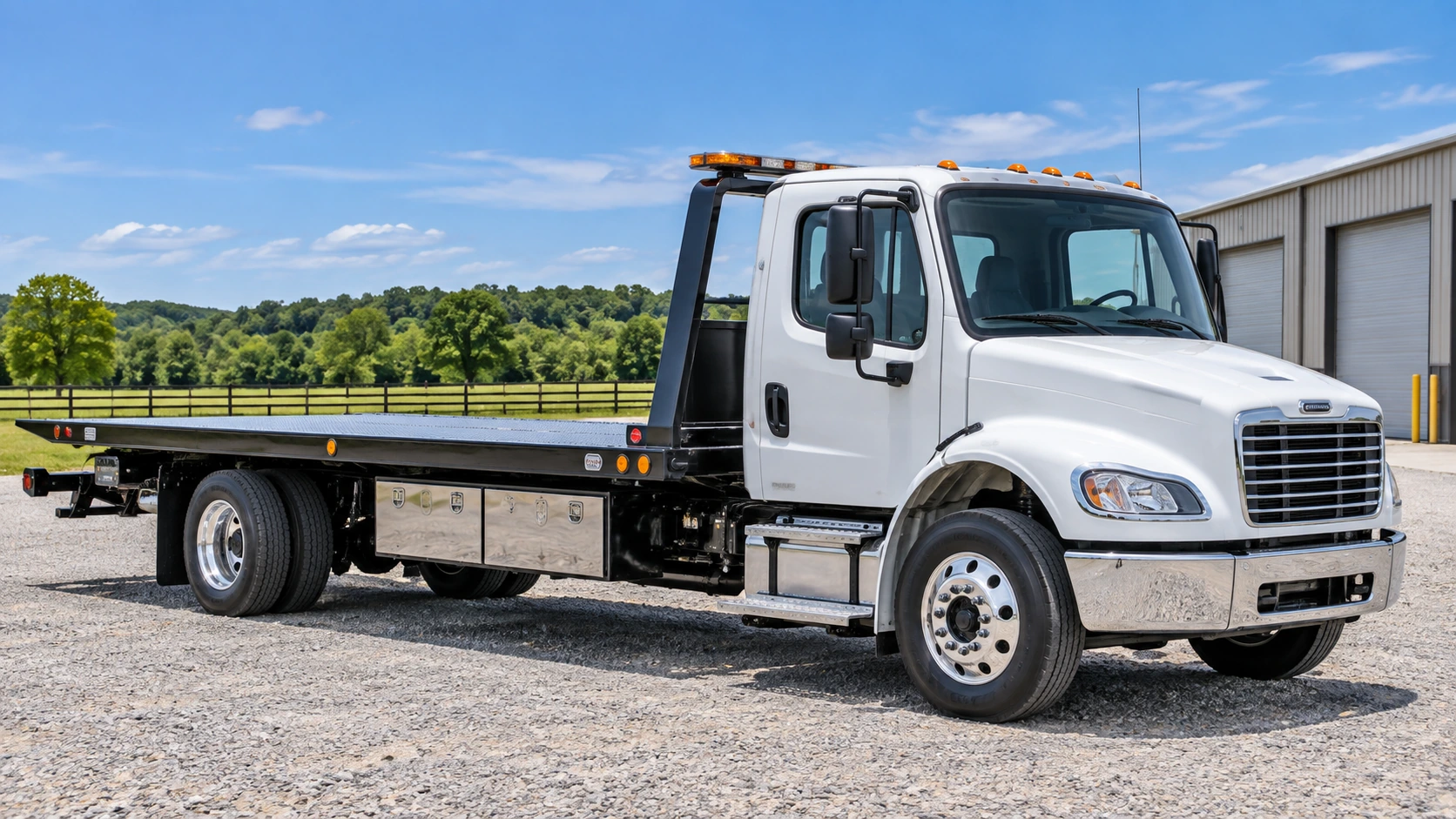 Flat Bed Recovery Trucks equipment