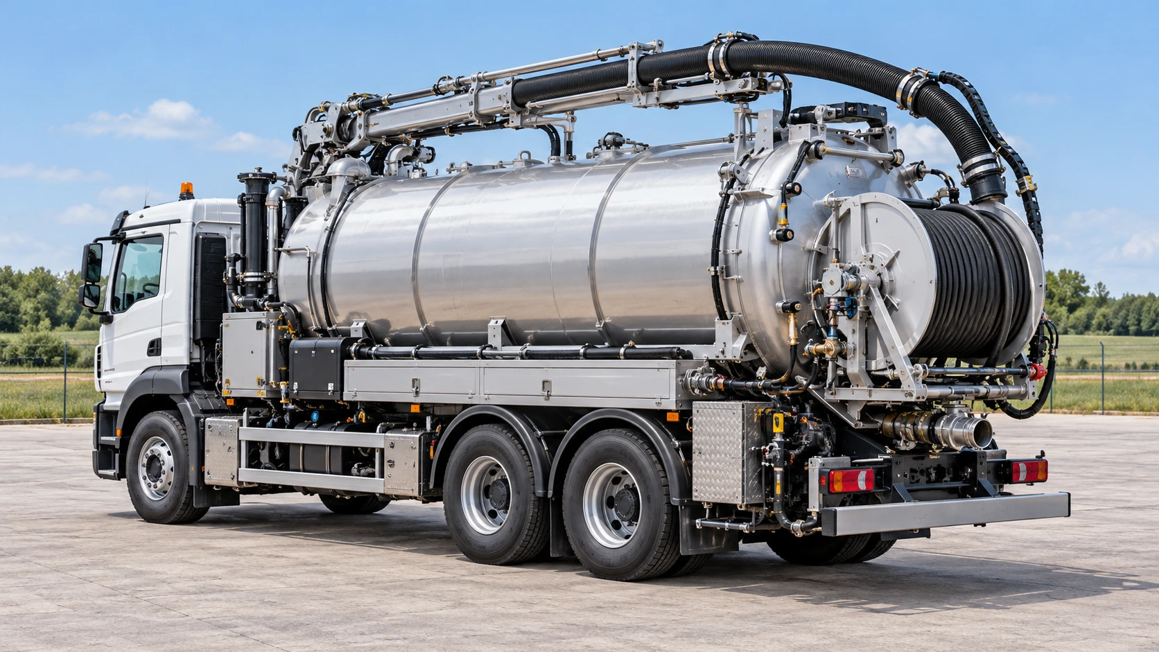 Combined Suction & Jetting Machines equipment