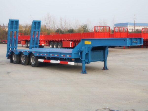 Widely-Used-Lowboy-Trailer-for-Sale-Fixed-Gooseneck-Lowbed-Trailers